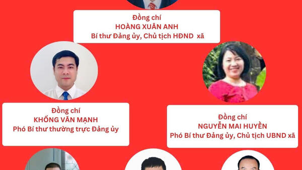 Danh sách các đồng chí Ban Thường vụ Đảng ủy xã Vạn Linh nhiệm kỳ 2025-2030