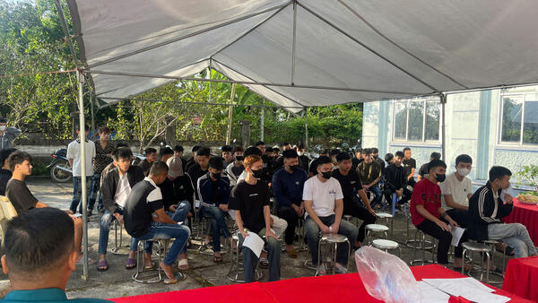 XÃ VẠN LINH TỔ CHỨC KHÁM SƠ TUYỂN SỨC KHỎE NGHĨA VỤ QUÂN SỰ NĂM 2026