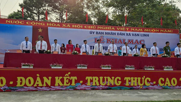 CHƯƠNG TRÌNH TỔNG THỂ KHAI MẠC ĐẠI HỘI THỂ DỤC THỂ THAO XÃ VẠN LINH LẦN THỨ I – NĂM 2026