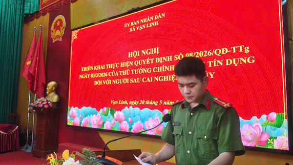 HỘI NGHỊ TRIỂN KHAI THỰC HIỆN QUYẾT ĐỊNH SỐ 08/2026/QĐ-TTr NGÀY 03/3/2026 CỦA THỦ TƯỚNG CHÍNH PHỦ VỀ TÍN DỤNG ĐỐI VỚI NGƯỜI SAU CAI NGHIỆN MA TÚY